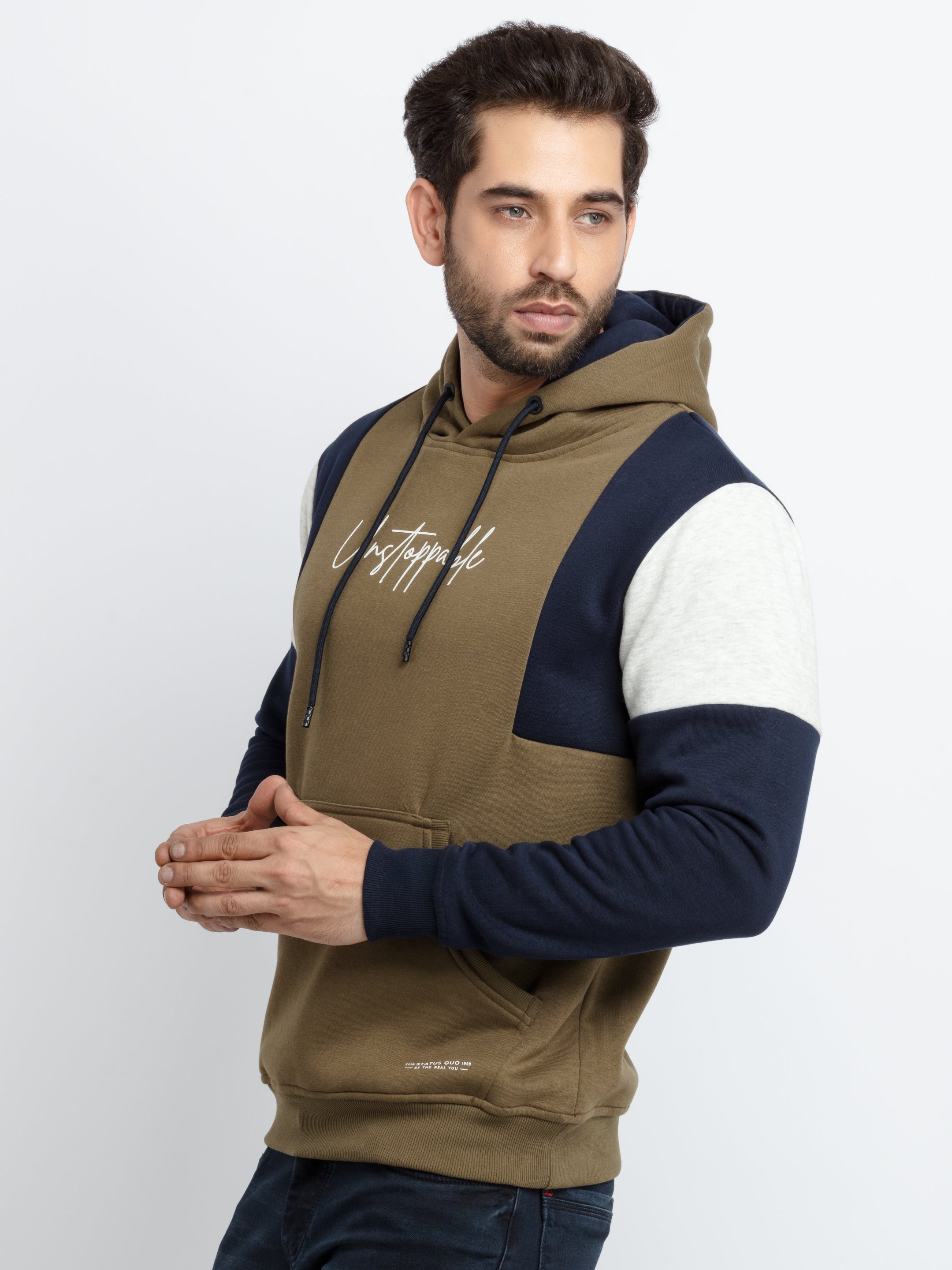 Mens Mix & Match Hooded Sweatshirt