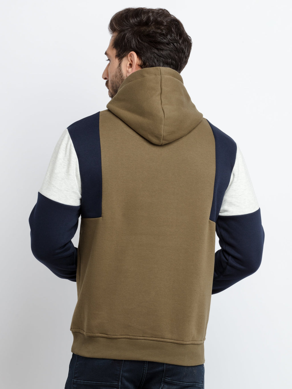Mens Mix & Match Hooded Sweatshirt