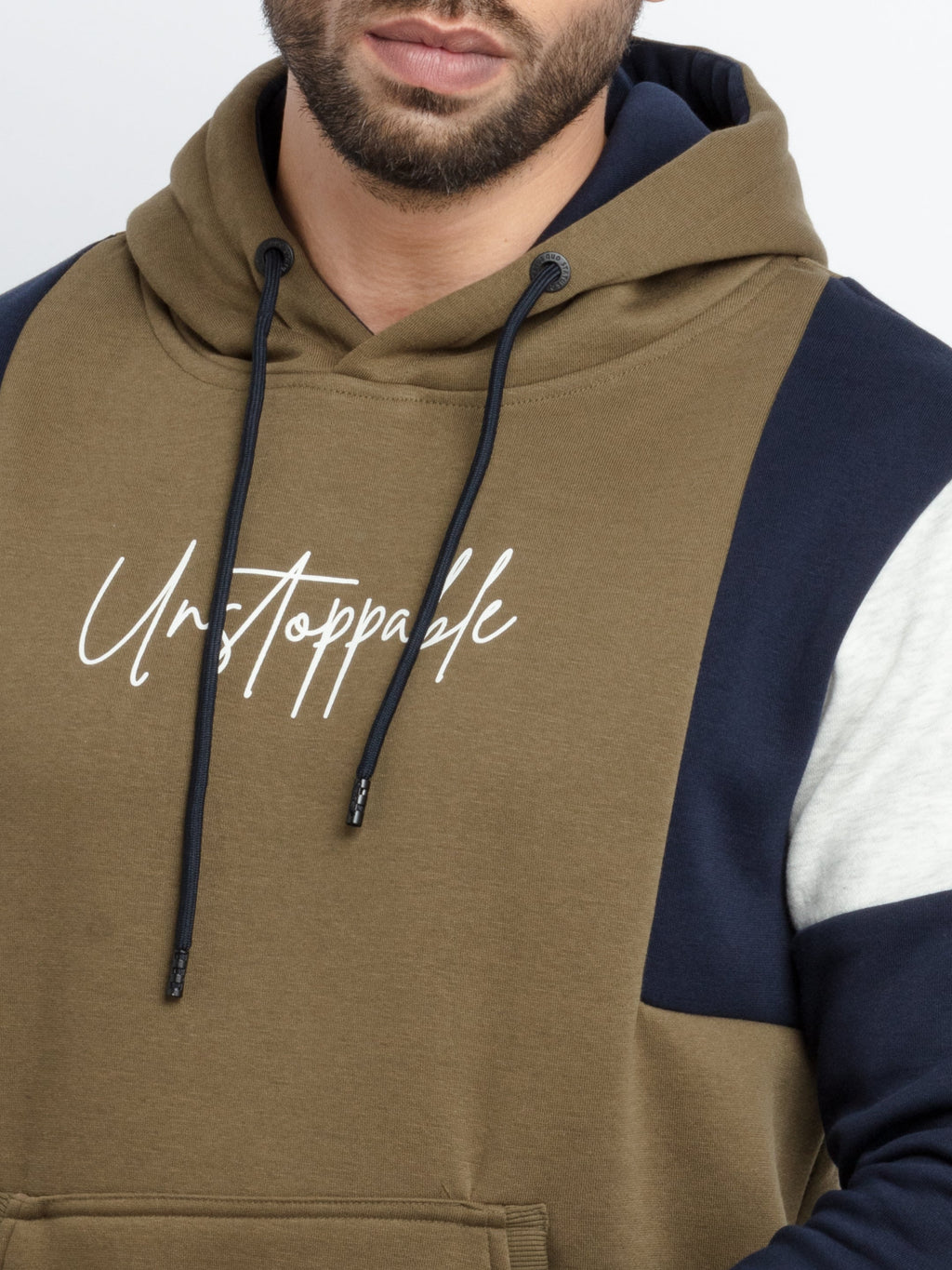 Mens Mix & Match Hooded Sweatshirt