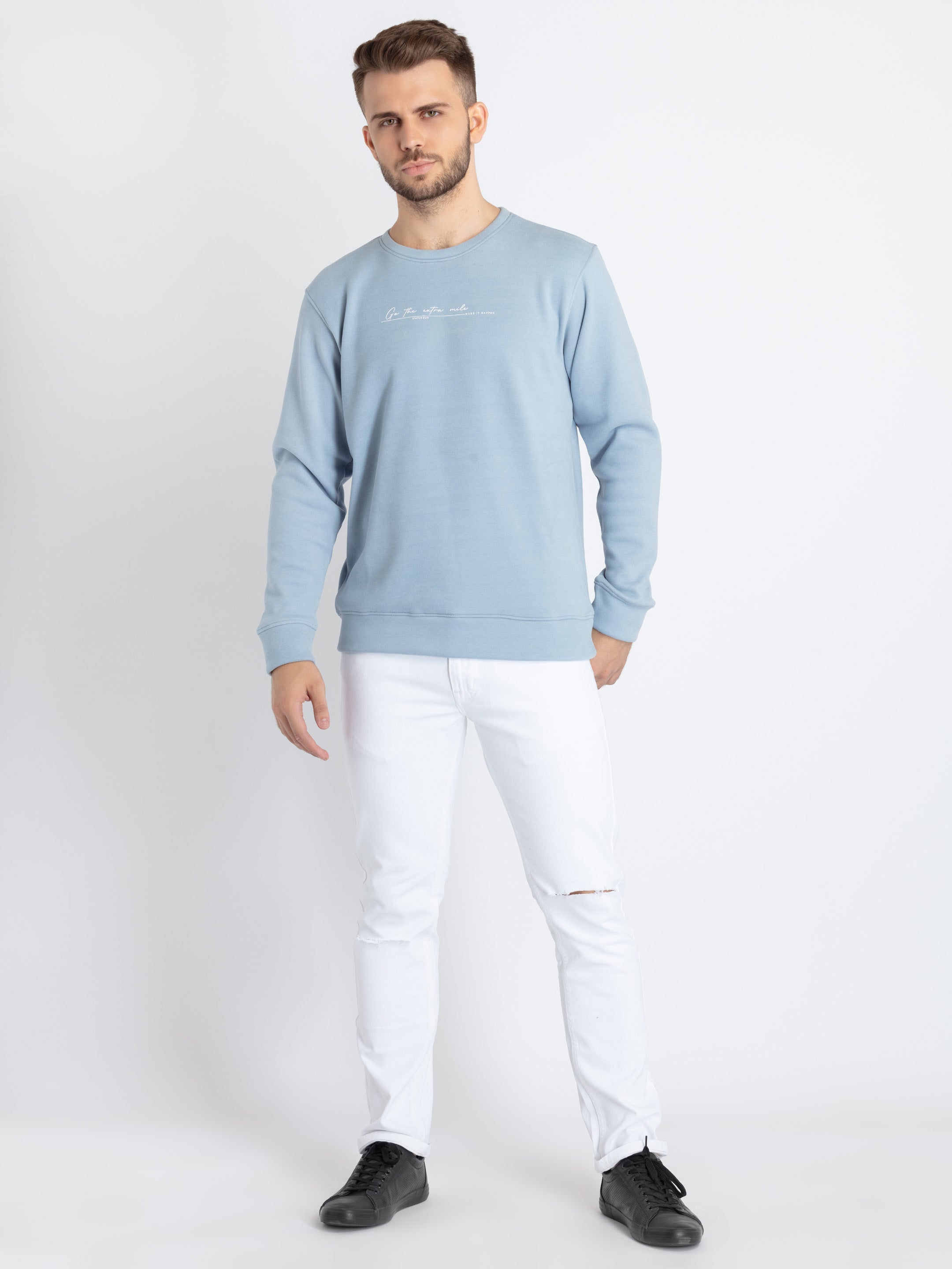 solid sweatshirts