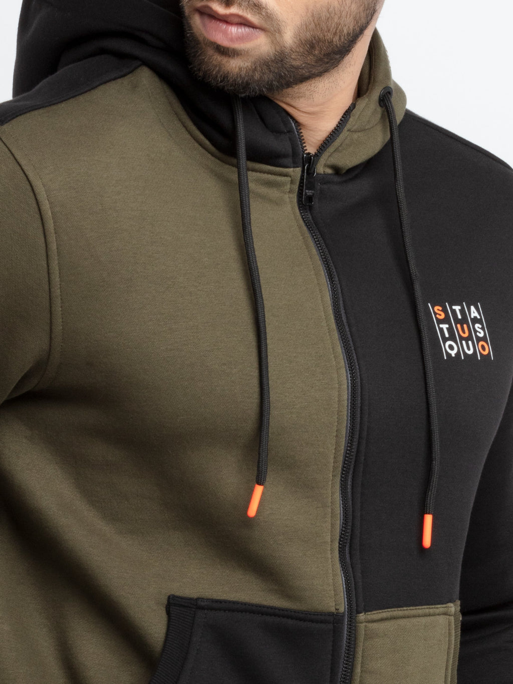 Mens Mix & Match Hooded Sweatshirt