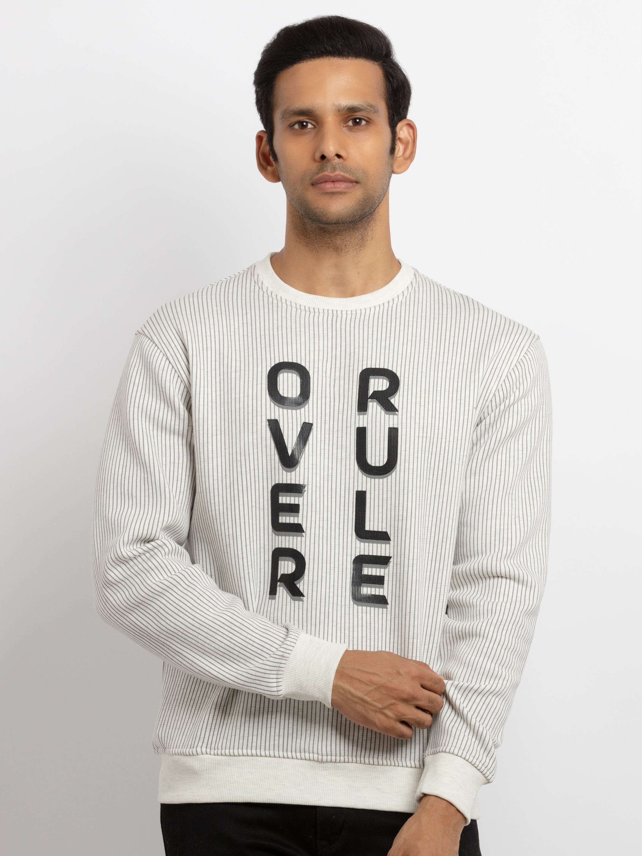 striped sweatshirt for men