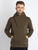 high neck sweatshirt for men