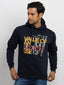 Status Quo |Printed Regular Fit Hooded Sweatshirt - S, M, L, XL, XXL