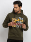 Status Quo |Printed Regular Fit Hooded Sweatshirt - S, M, L, XL, XXL