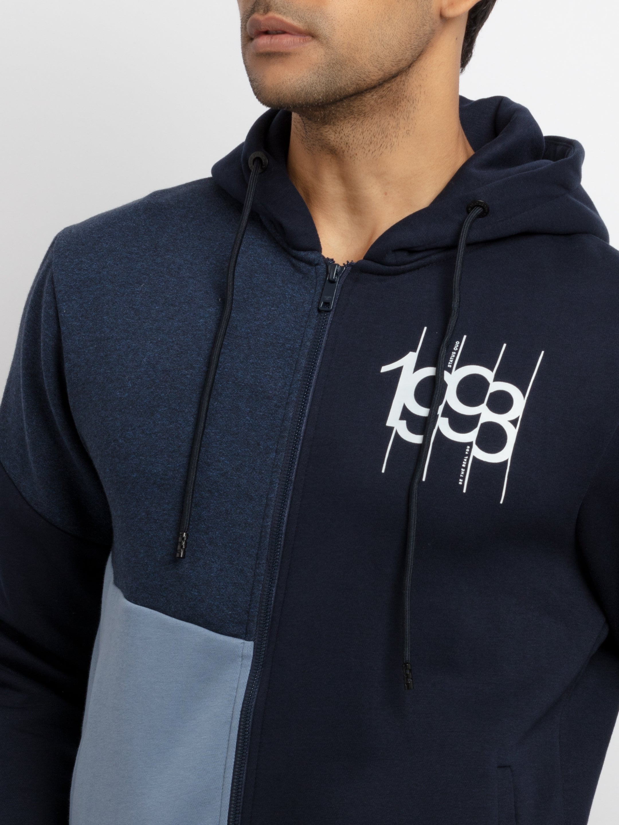 Mens Mix & Match Hooded Sweatshirt