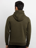Mens Printed Hooded Sweatshirt
