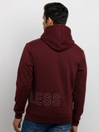 Mens Printed Hooded Sweatshirt