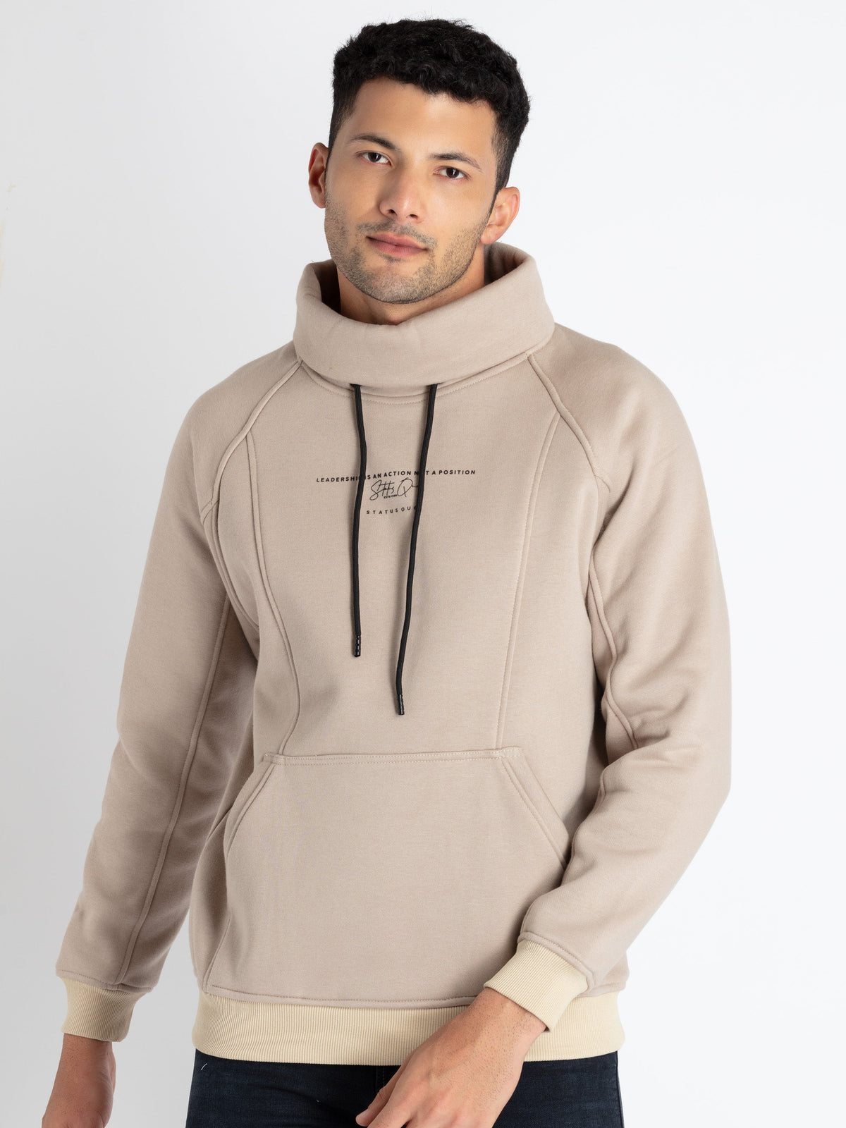 turtle neck sweatshirt for men