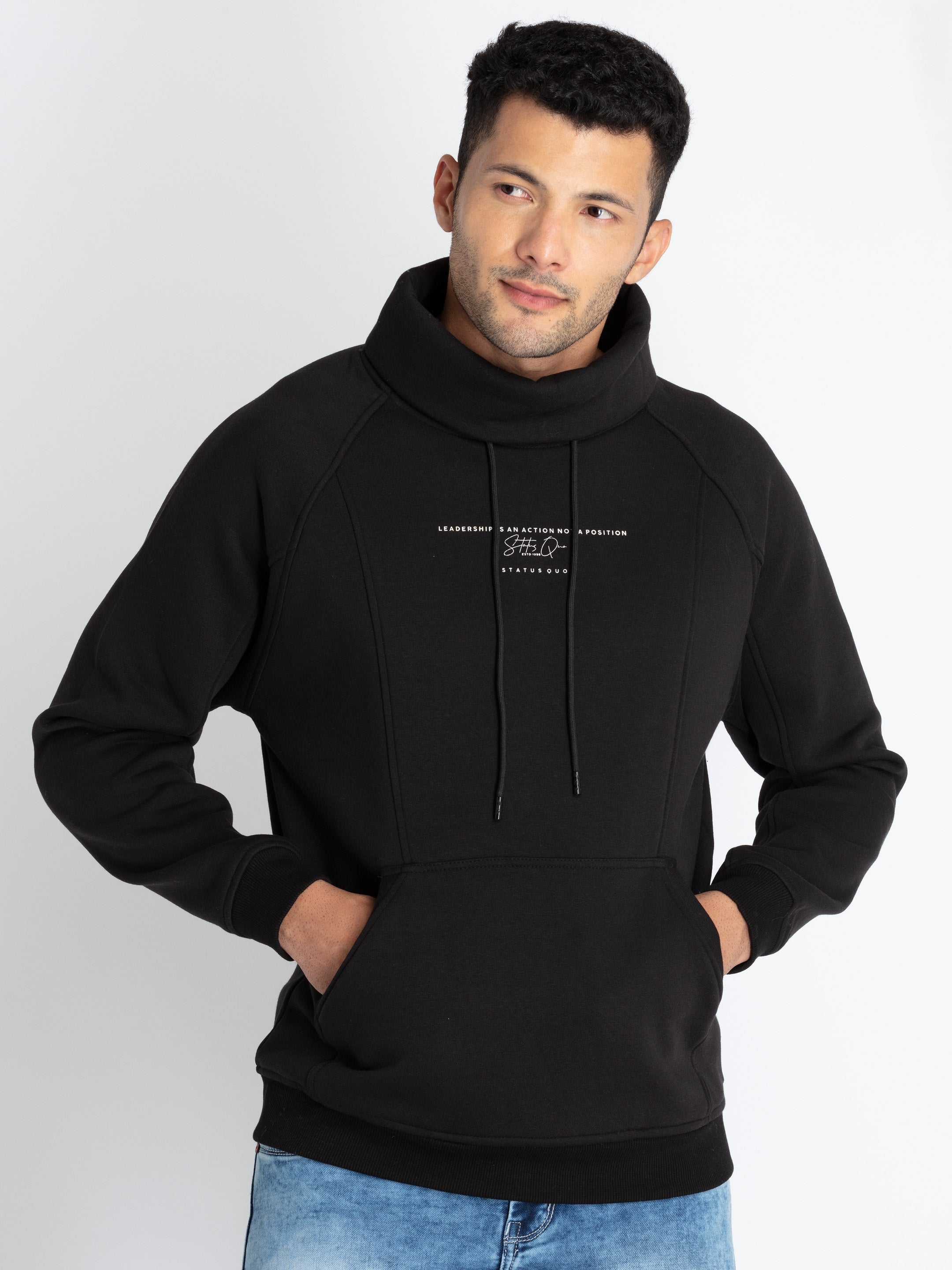 turtle neck sweatshirt for men Main image