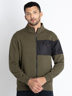 high neck sweatshirt for men