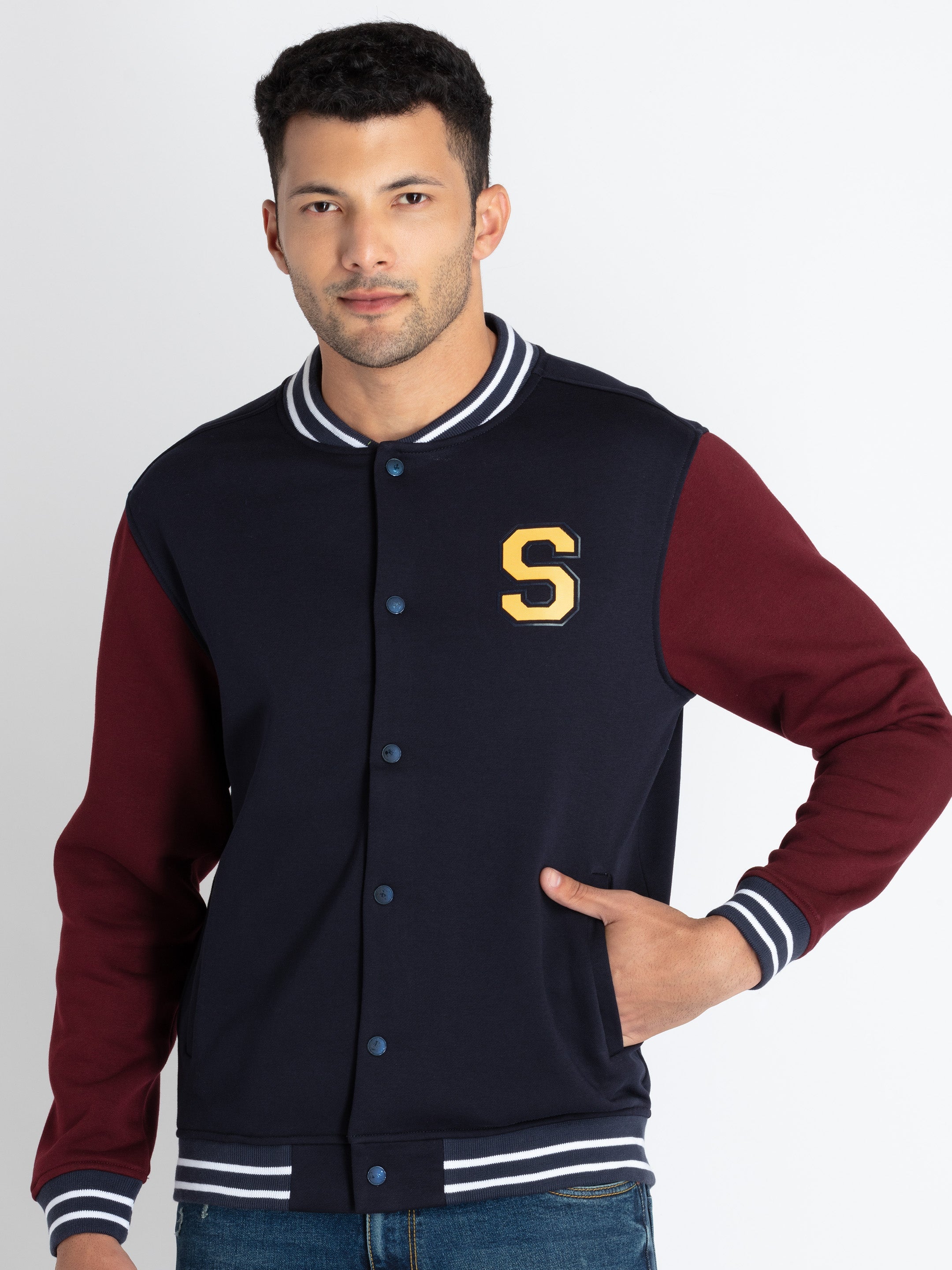 varsity jacket for men Main image