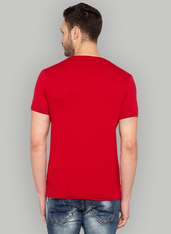 Chest Print T-Shirt