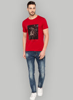 Chest Print T-Shirt