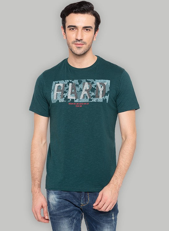 Chest Print T-Shirt