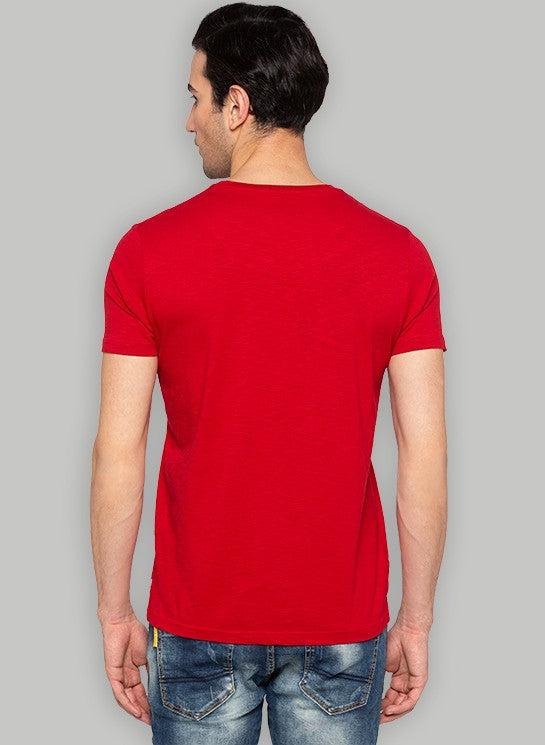 Chest Print T-Shirt