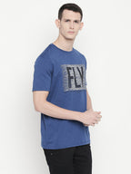 Printed  Round Neck  T-Shirt