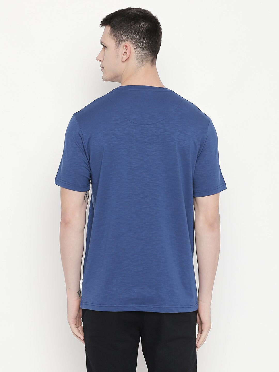 Printed  Round Neck  T-Shirt
