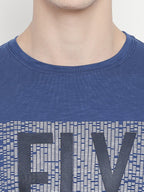 Printed  Round Neck  T-Shirt