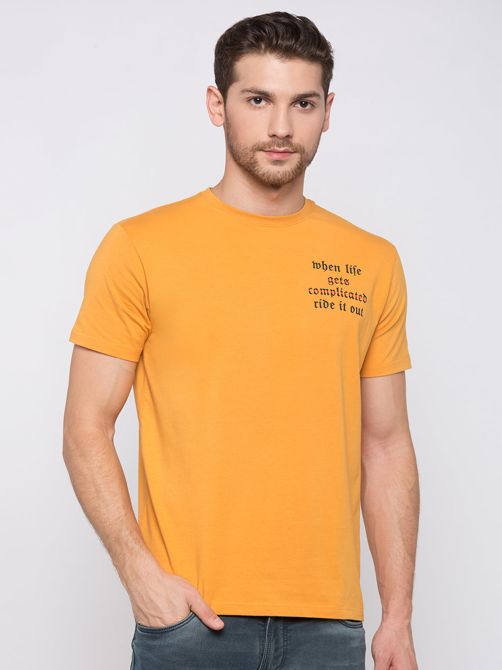 Back Print T-Shirt