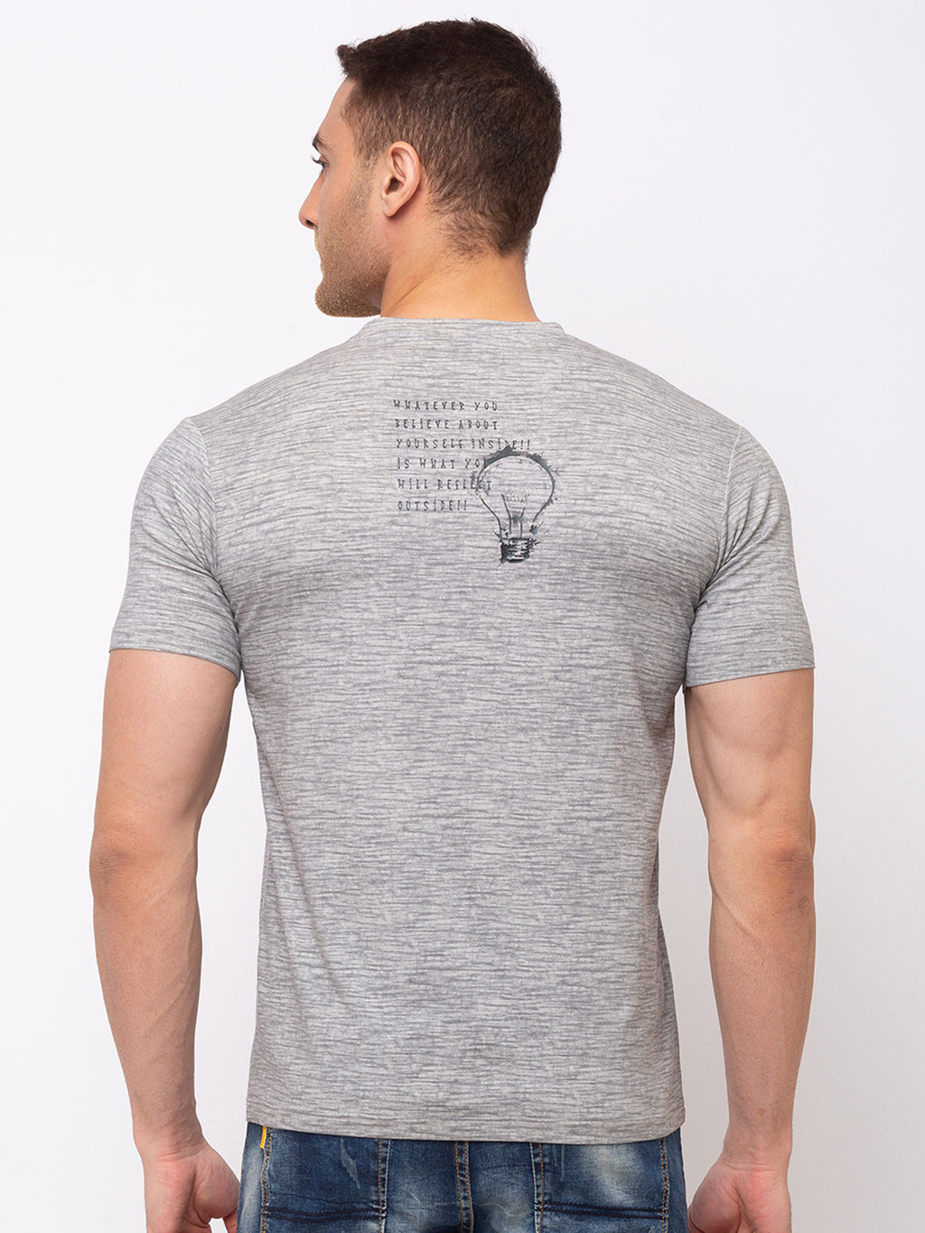 Graphic Printed Round Neck T-Shirt
