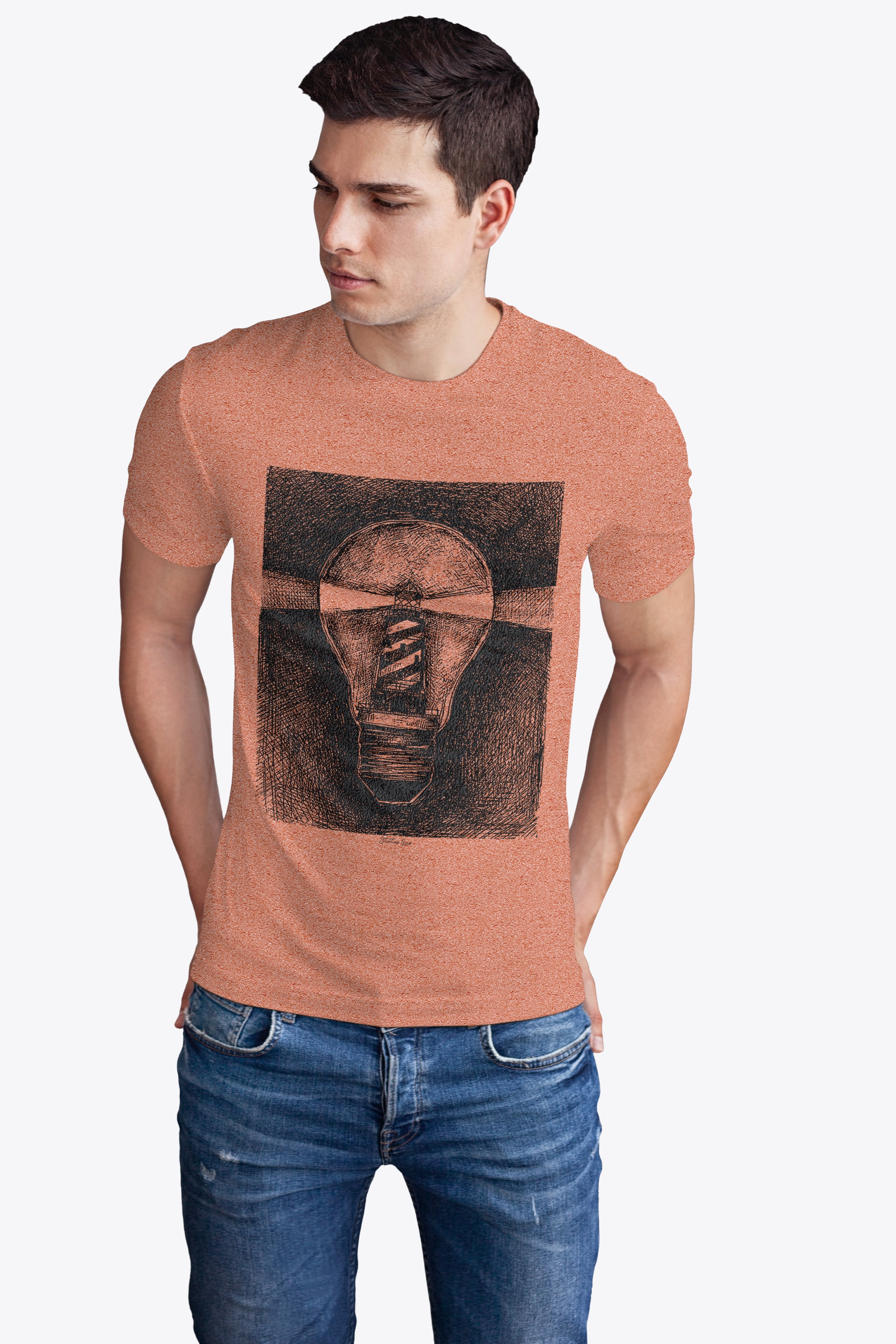 Graphic Printed Round Neck T-Shirt