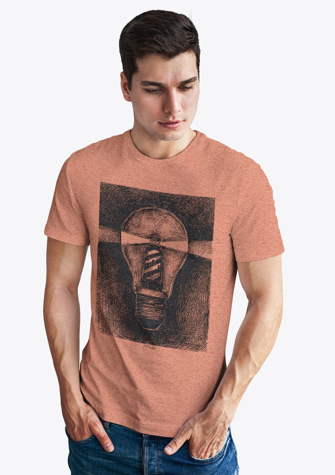 Graphic Printed Round Neck T-Shirt