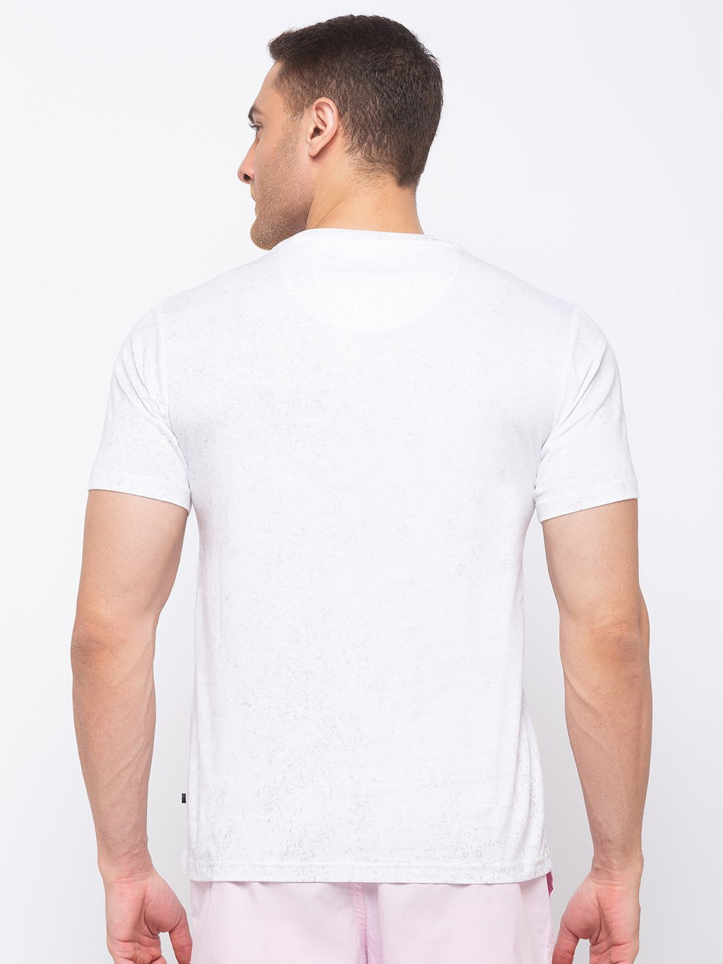 Printed Regular Fit Round Neck T-shirt
