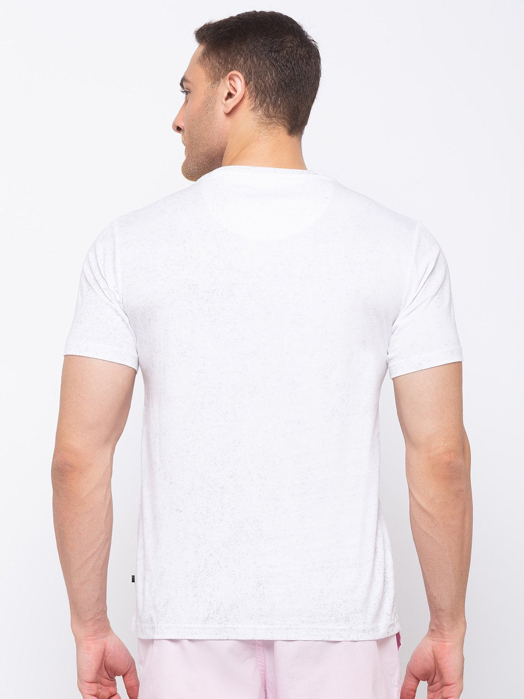 Printed Regular Fit Round Neck T-shirt