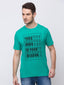 Status Quo |EXPRESS GREEN Round Neck Half Sleeves T-Shirt - M, L, XL, XXL