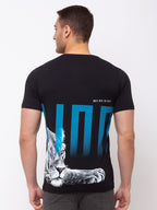 Placement Print Round Neck T-shirt