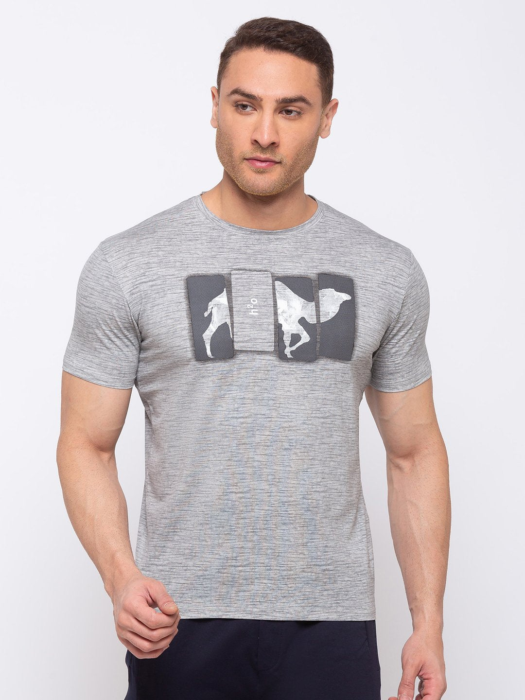 Status Quo |Printed Regular Fit Round Neck T-shirt - M, L, XL, XXL