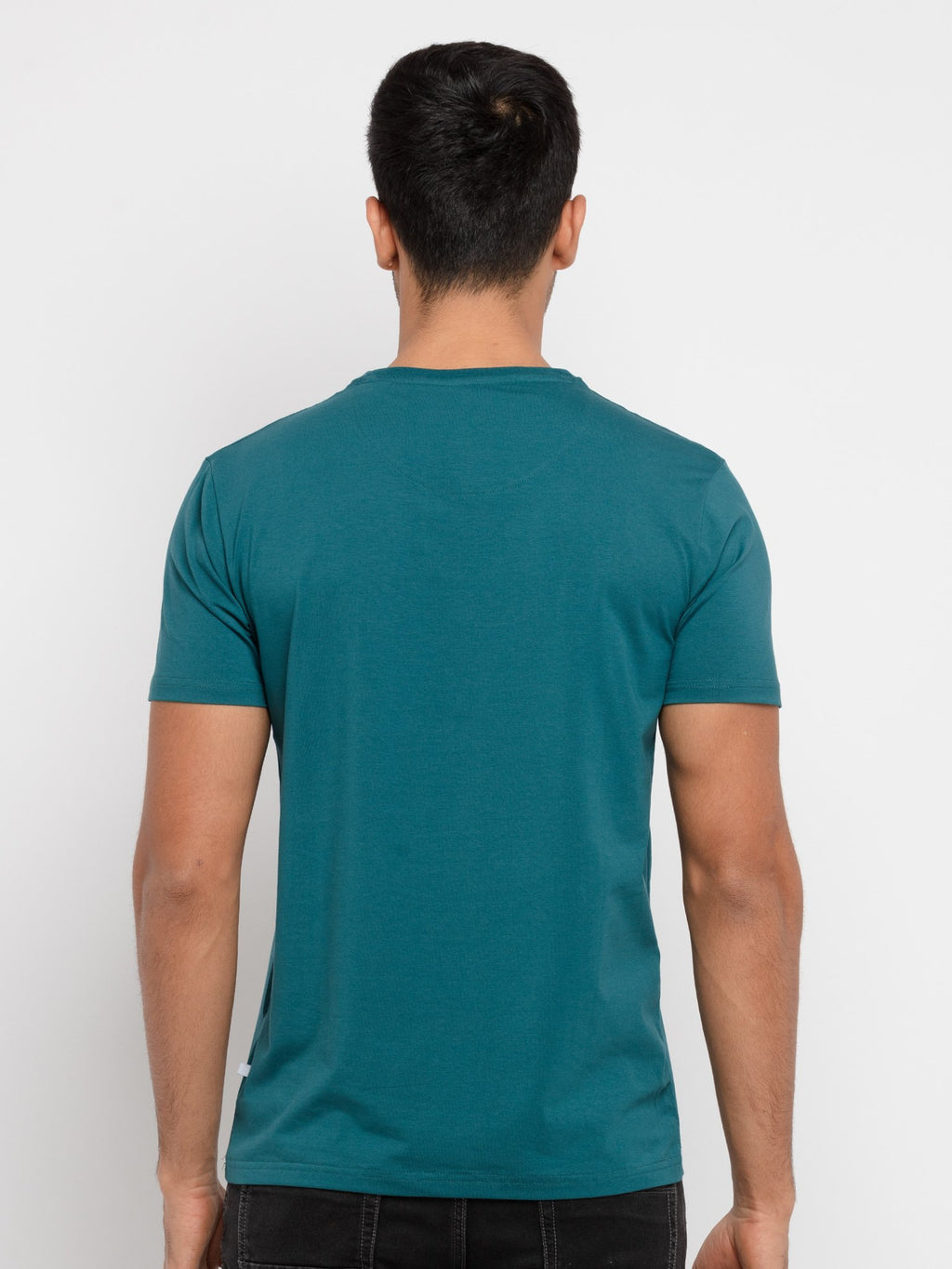 Mens Printed Round Neck T-Shirt
