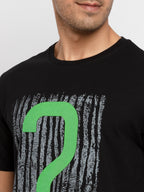 Mens Printed Round Neck T-Shirt
