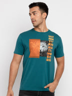 Status Quo |DK.TEAL Round Neck T-Shirt - M, L, XL, XXL