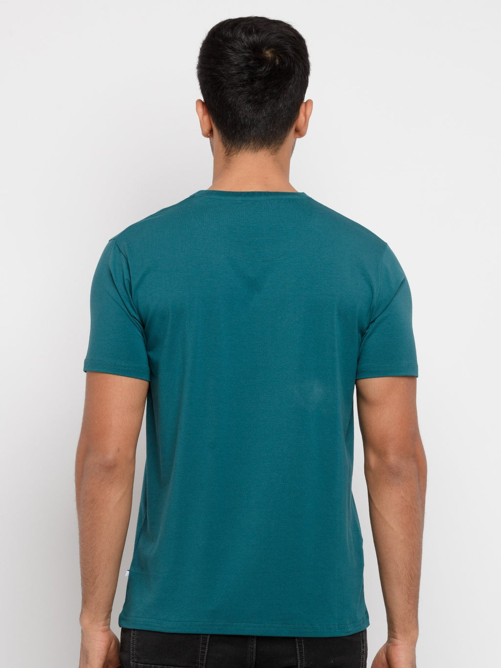 Mens Printed Round Neck T-Shirt