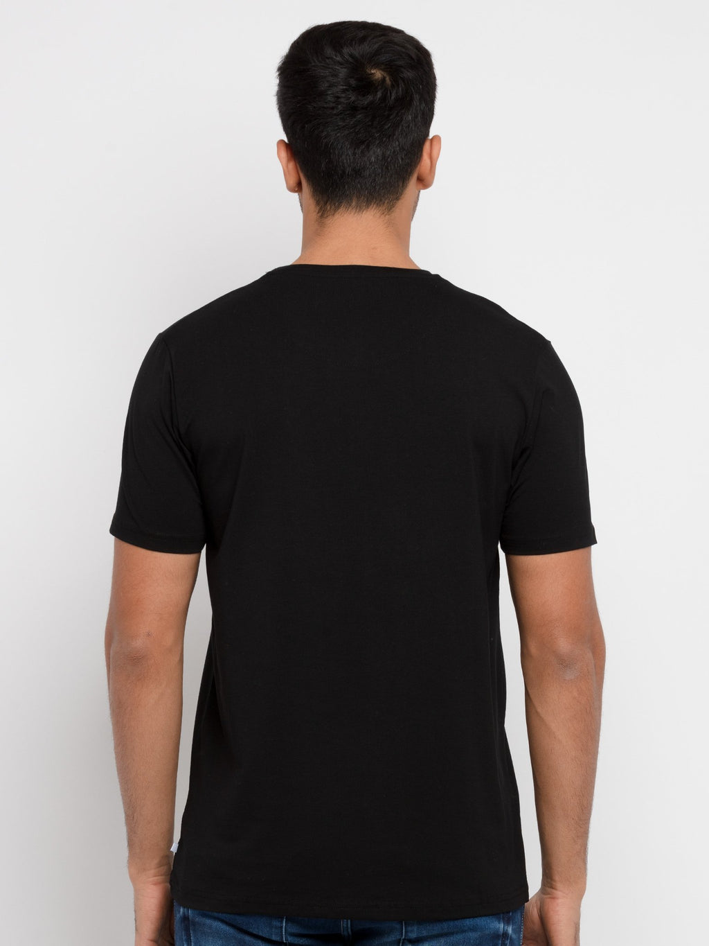Mens Printed Round Neck T-Shirt