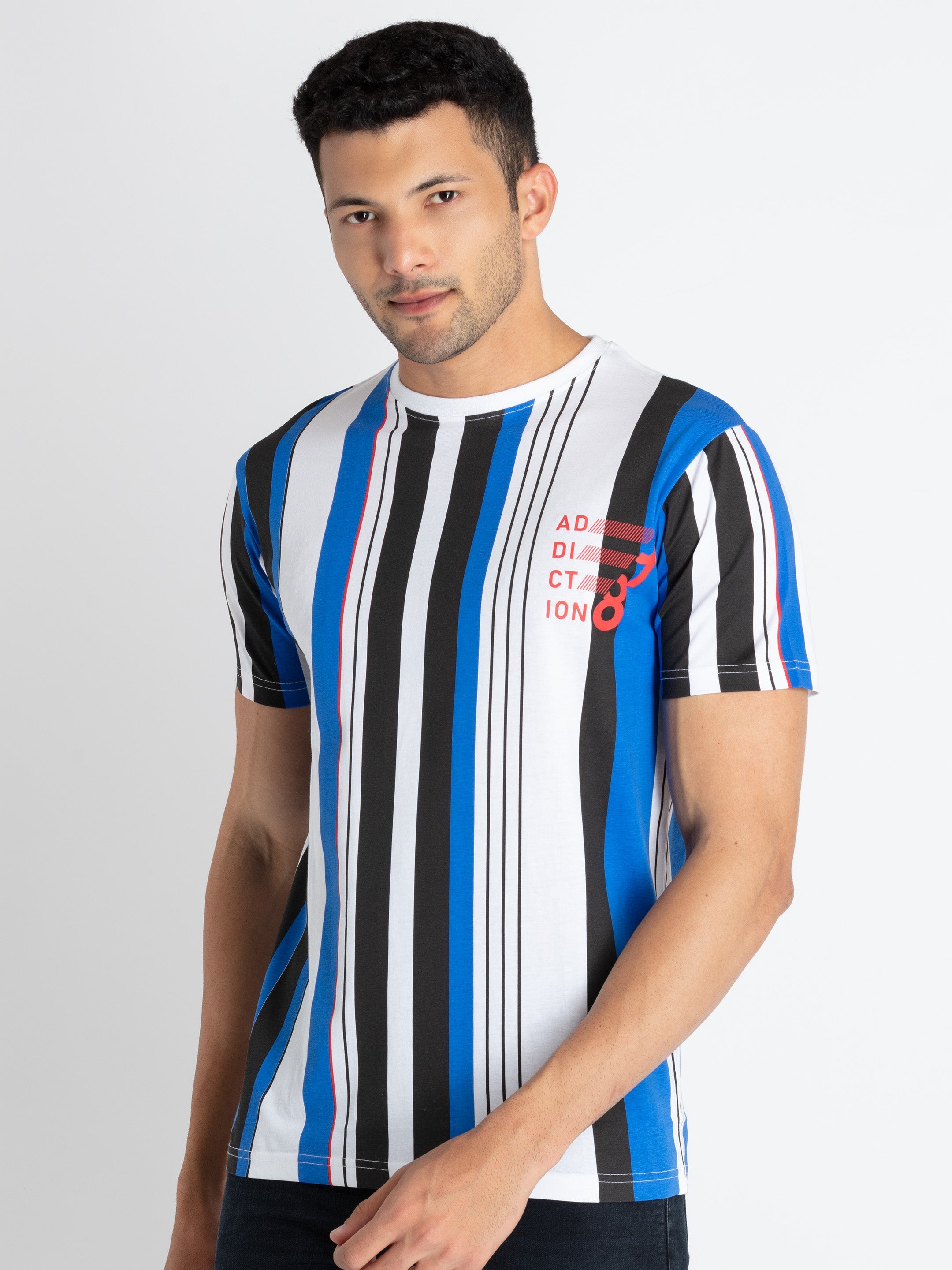 Mens All Over Print Round Neck T-Shirt Secondary image