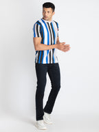 Mens All Over Print Round Neck T-Shirt