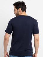 Mens Printed Round Neck T-Shirt