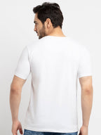 Mens Printed Round Neck T-Shirt