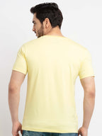 Mens Printed Round Neck T-Shirt