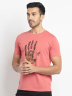 Mens Regular Fit Printed T-Shirt