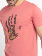 Mens Regular Fit Printed T-Shirt