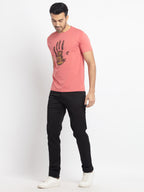 Mens Regular Fit Printed T-Shirt