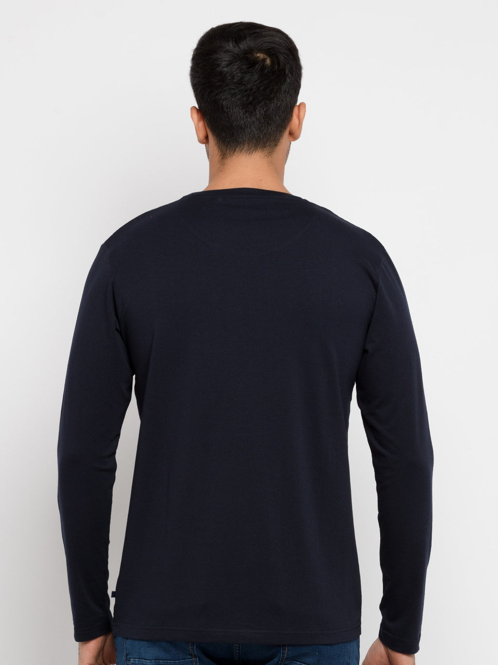 Mens Printed Round Neck T-Shirt