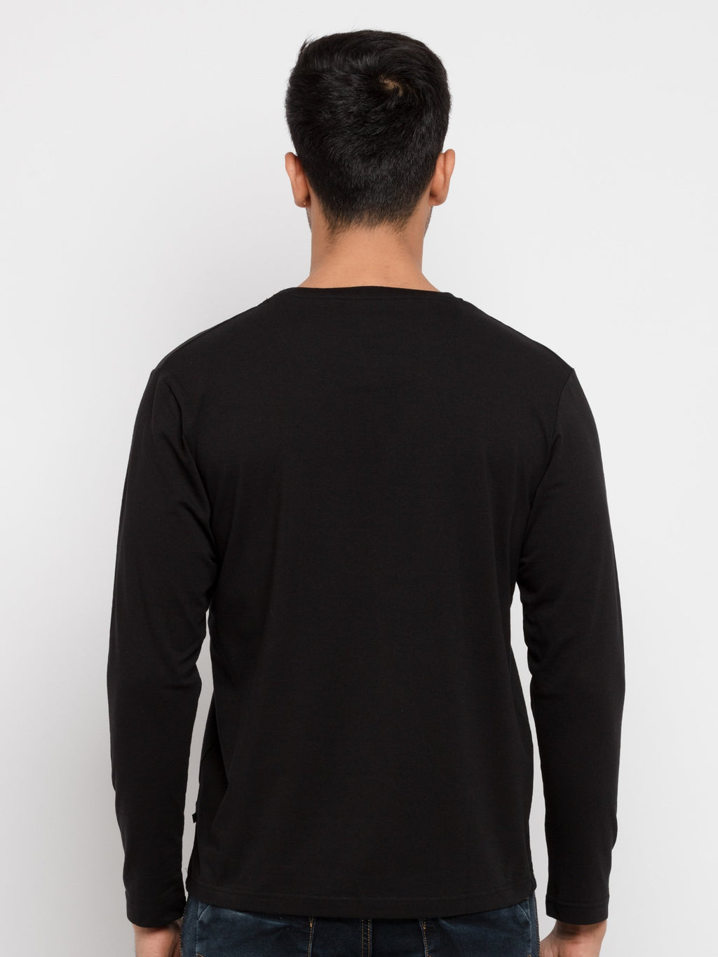 Mens Printed Round Neck T-Shirt