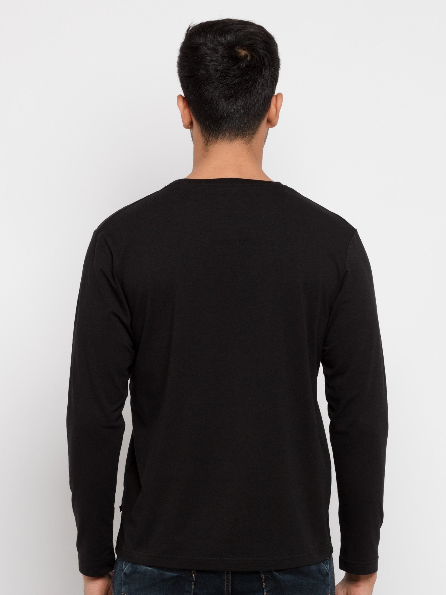 Mens Printed Round Neck T-Shirt