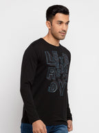 Mens Printed Round Neck T-Shirt