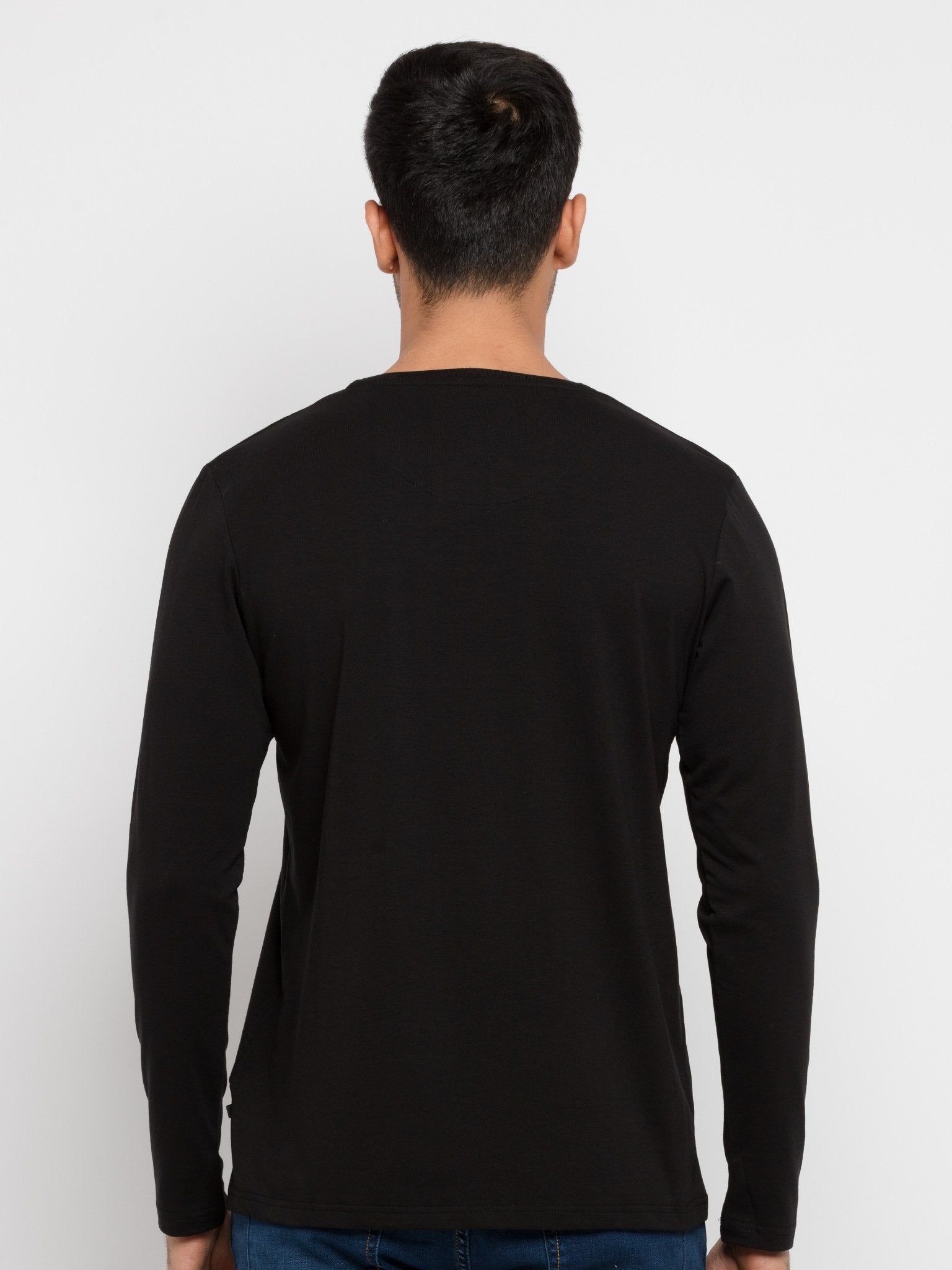 Mens Printed Round Neck T-Shirt